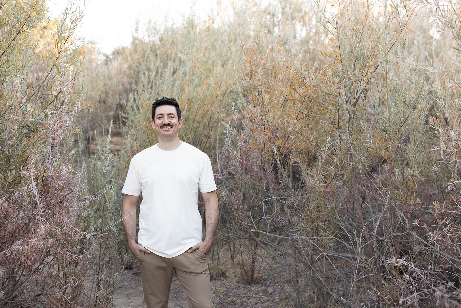 Ryan outdoors in a calm natural setting