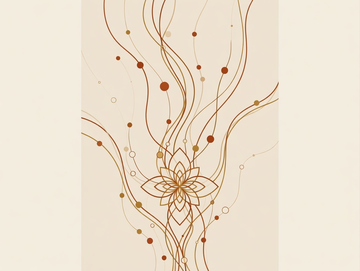 Abstract illustration for Rolfing process step 2: Getting to know you