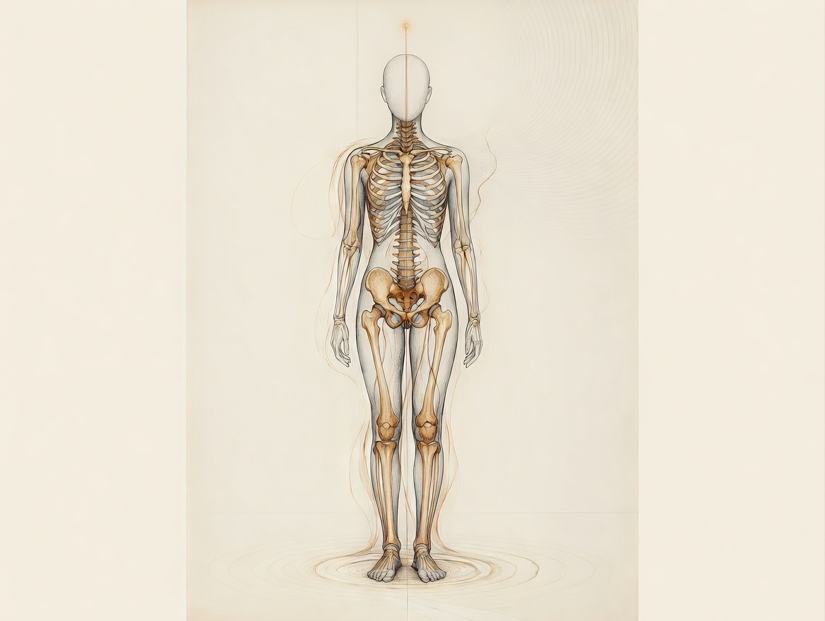 Abstract illustration for Rolfing session 10: Integration